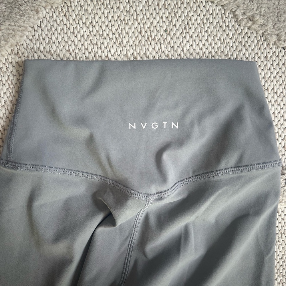 NVGTN Slate Gray High-Rise Leggings